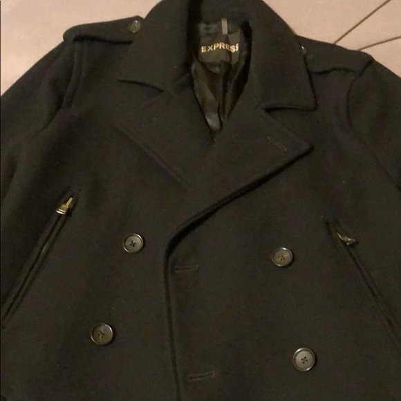 Express Jackets & Coats Express Pea Coat Large Never Worn Poshmark